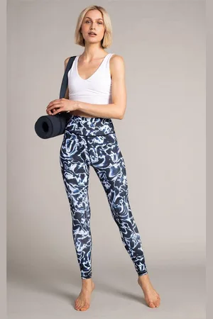 Dancing Leopard Womens Izumi High Waist Leggings Casual Breathable Stretchy Gym Yoga trousers - - XS