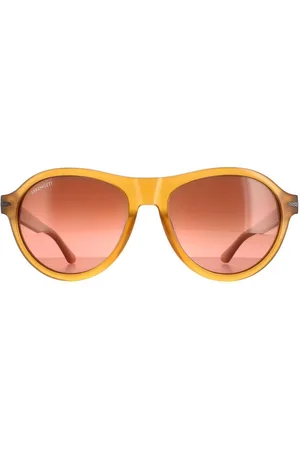 Serengeti Round Shiny Honey Polarized Drivers Gradient Danby - - One Size