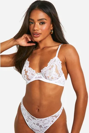 Boohoo Womens Lace Underwire Bra - 30D