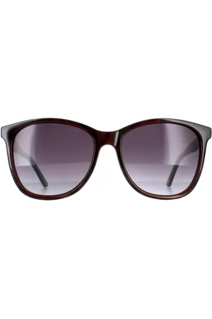 Ted Baker Womens Oval Tortoiseshell Grey Gradient TB1496 Alva - - One Size