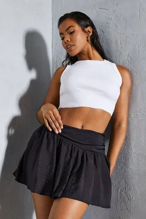 MissPap Womens Ruffle Frill Hem Floaty Skort - - 8