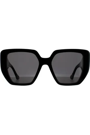 Gucci Womens Square Grey Sunglasses - One Size