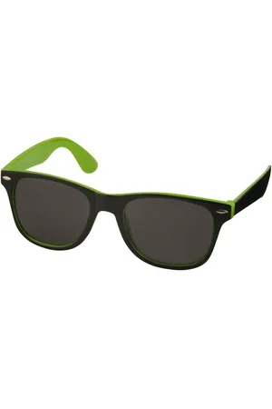 Bullet Sun Ray Sunglasses - Black With Colour Pop Pack of 2 - - One Size