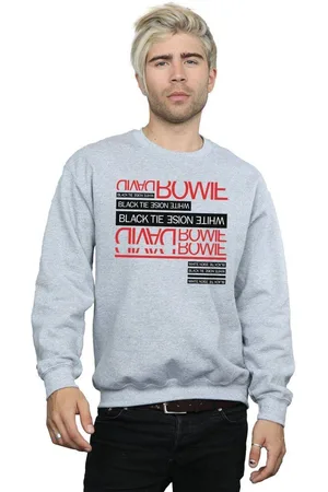 David Bowie Black Tie White Noise Sweatshirt - - 4XL