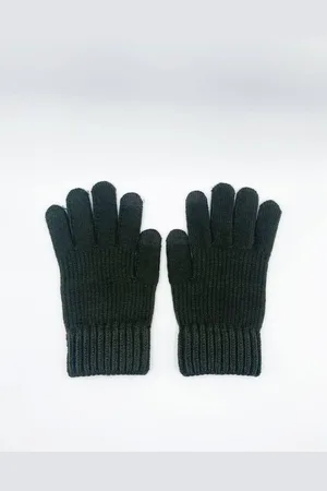 SVNX Ribbed Knitted Gloves - - One Size
