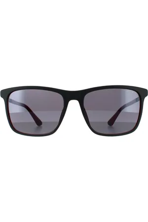 Police Square Matte Red Mirrored 90041091 - One Size