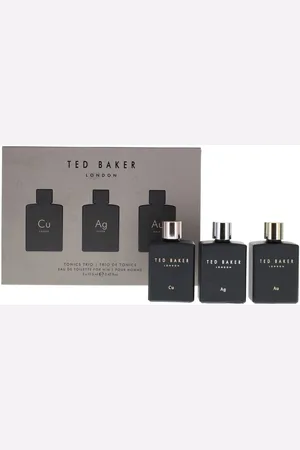 Ted Baker Tonics 3 Piece Eau de Toilette Miniature Gift Set 12.5ml - - 10ml