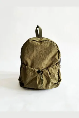 SVNX Womens Casual Backpack In Khaki - - One Size