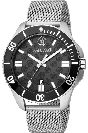 Roberto Cavalli Analog Watch Quartz Rubber Watch - - One Size