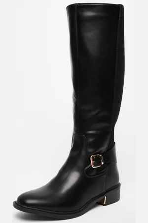 Quiz Womens Wide Fit High Knee Boots - 5
