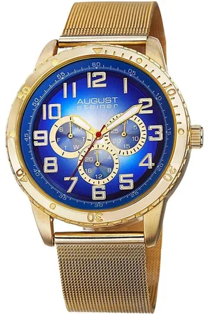 August Steiner AS8115 Casual Watch Round Case - - One Size