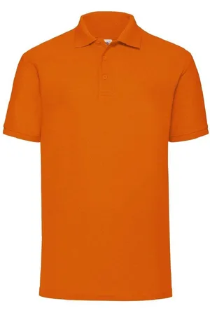 Fruit Of The Loom 65 35 Pique Short Sleeve Polo Shirt - - XL