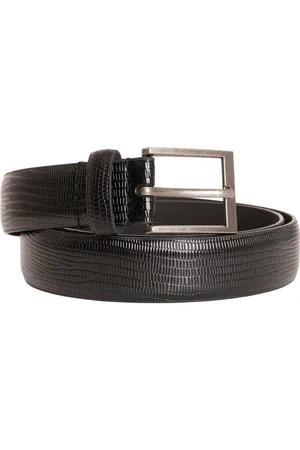 Barneys Originals Faux Leather Belt - - 36R