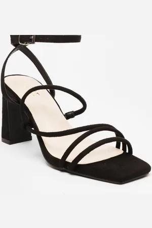 Quiz Womens Strappy Block Heeled Sandals - - 8
