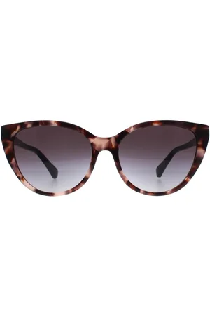 Emporio Armani Womens Cat Eye Shiny Havana Grey Gradient EA4162 - One Size