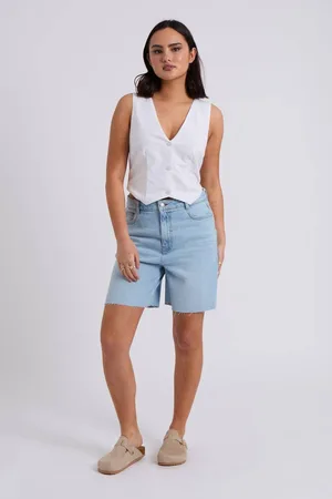 Urban Bliss Womens Bleach Bermuda Shorts - - 10