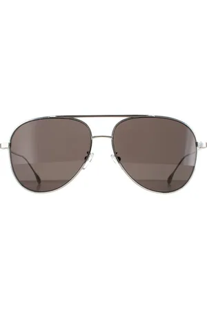 Paul Smith Aviator Silver Brown Gradient PSSN054 Dylan - - One Size