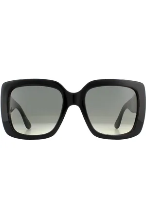 Gucci Womens Square Grey Gradient Sunglasses GG0141SN - One Size