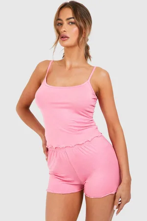 Boohoo Womens Cami Top And Short Set - - 10