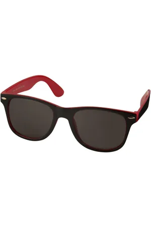 Bullet Sun Ray Sunglasses - Black With Colour Pop Pack of 2 - - One Size