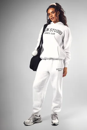 Boohoo Womens DSGN Studio Applique Oversized Jogger - - XL