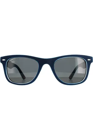 Montana Square Navy Rubbertouch Grey Polarized MP41 Sunglasses - One Size
