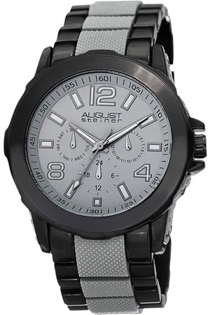 August Steiner AS8114 Casual Watch Round Case - - One Size