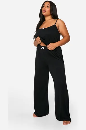 Boohoo Womens Plus Cami Jersey Cami & Trouser Pj Set - - 20