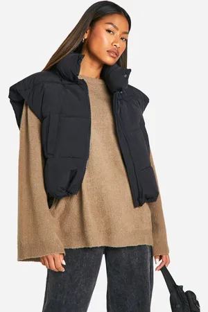 Boohoo Womens Padded Crop Gilet - - 10