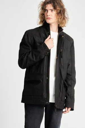 Barneys Originals Buffalo Leather Coat - - S