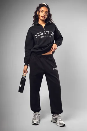 Boohoo Womens DSGN Studio Applique Oversized Jogger - - M