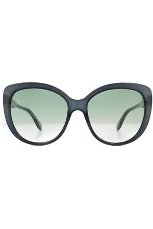 Gucci Womens Cat Eye Green Gradient Sunglasses - One Size