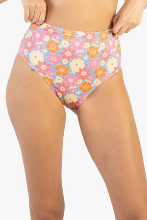 Wolf & Whistle Womens High Waisted Bikini Bottom - - 12