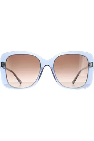 Chloé Womens Square Crystal Brown Gradient CH0125S - One Size