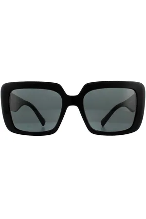 VERSACE Womens Square Grey Sunglasses - One Size