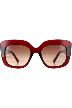 Ted Baker Womens Cat Eye Crystal Dark Brown Gradient TB1675 Hattie - One Size