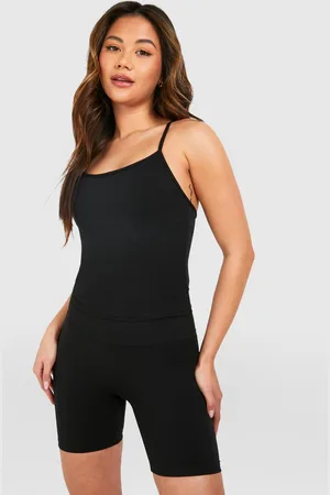 Boohoo Womens Premium Sculpt Padded Strappy Sports Vest - - M