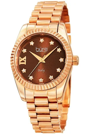 Bürgi Womens BUR194 Casual Watch Round Case - - One Size