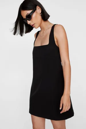 NASTY GAL Womens Tailored Strap Back Mini Dress - - 6