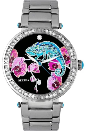 Bertha Womens Camilla Mother-Of-Pearl Bracelet Watch - - One Size