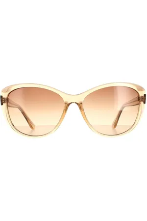 Calvin Klein Womens Cat Eye Crystal Brown Gradient CK19560S - One Size