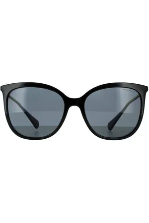 Ralph Lauren Womens Butterfly Shiny Dark Grey Polarized RA5248 Sunglasses - One Size