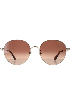 Moncler Womens Round Gold Brown Gradient ML0233-K - - One Size