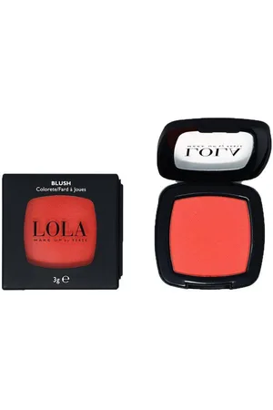 Lola Luxe Velvet Blusher - Buildable, Silky & Vegan Cheek Colour Bright Peach 003 - - One Size