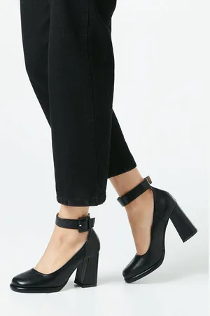 Dorothy Perkins Womens Faith: Celine High Block Heel Platform Court Shoes - - 7