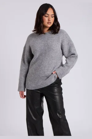 Urban Bliss Womens Wool Blend Crew Neck Jumper - - S