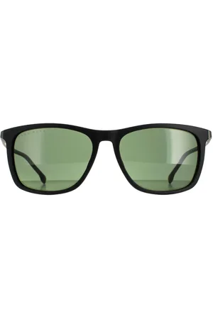 HUGO BOSS Rectangle Matte Green BOSS 1249/S/IT - One Size