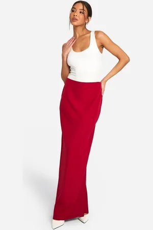 Boohoo Womens Tailored Woven Low Rise Maxi - 6
