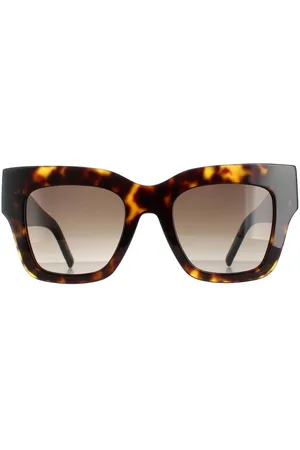 HUGO BOSS Womens Square Havana Gradient BOSS 1386/S - One Size