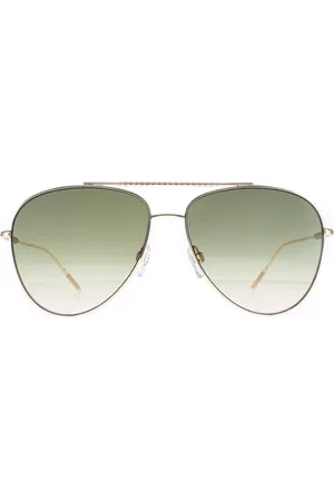 Ted Baker Aviator Gold Green Gradient TB1625 Sutton - - One Size